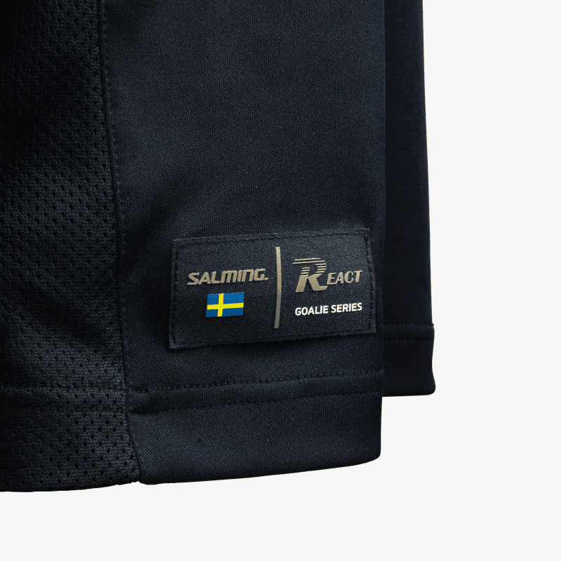 Goalie Jersey React SR Black/White