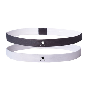 Ace Hairband Set Black/White
