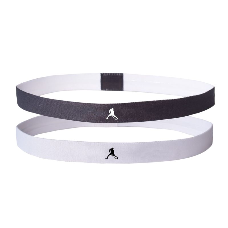 Ace Hairband Set Black/White