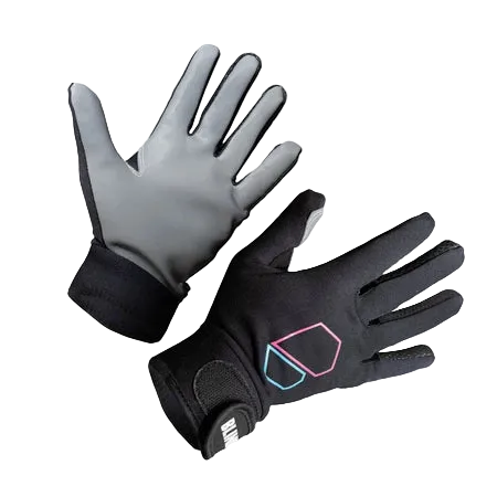 Svarta målvaktshandskar