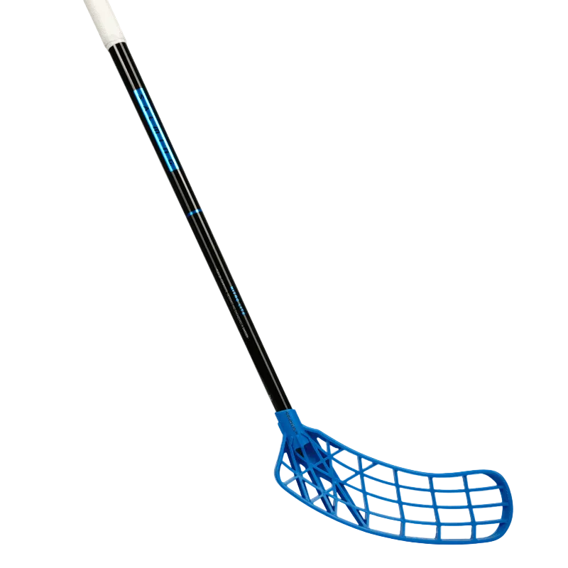 Svart och blå innebandyklubba