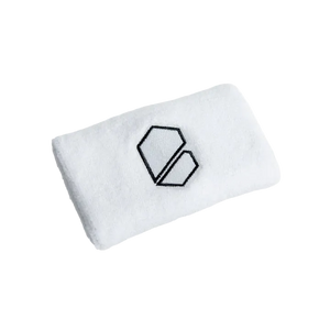 Svettarmband vitt